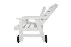 Benker-KIngdom Utebenk 177 cm Hvit