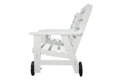 Benker-KIngdom Utebenk 177 cm Hvit