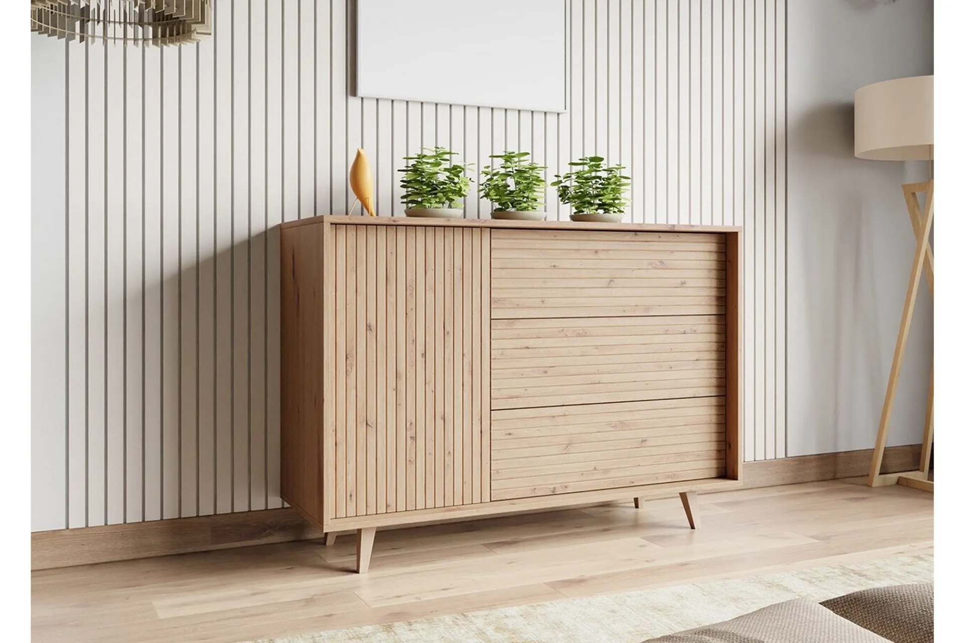 Oppbevaringsskap|Skap-Kintore Highboard Brun