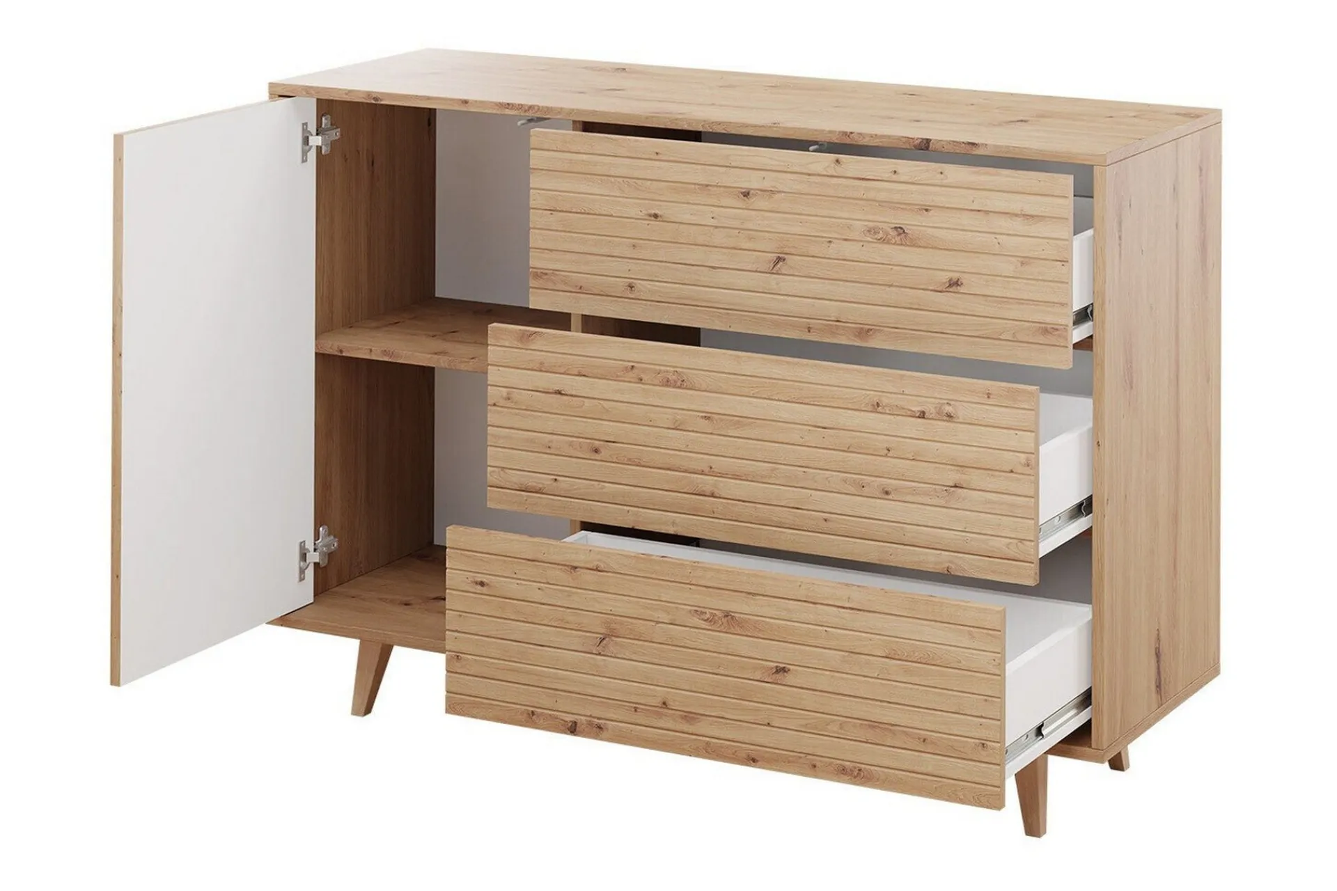 Oppbevaringsskap|Skap-Kintore Highboard Brun
