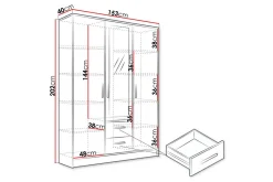 Oppbevaringsskap|Skap-Kintore Highboard Hvit