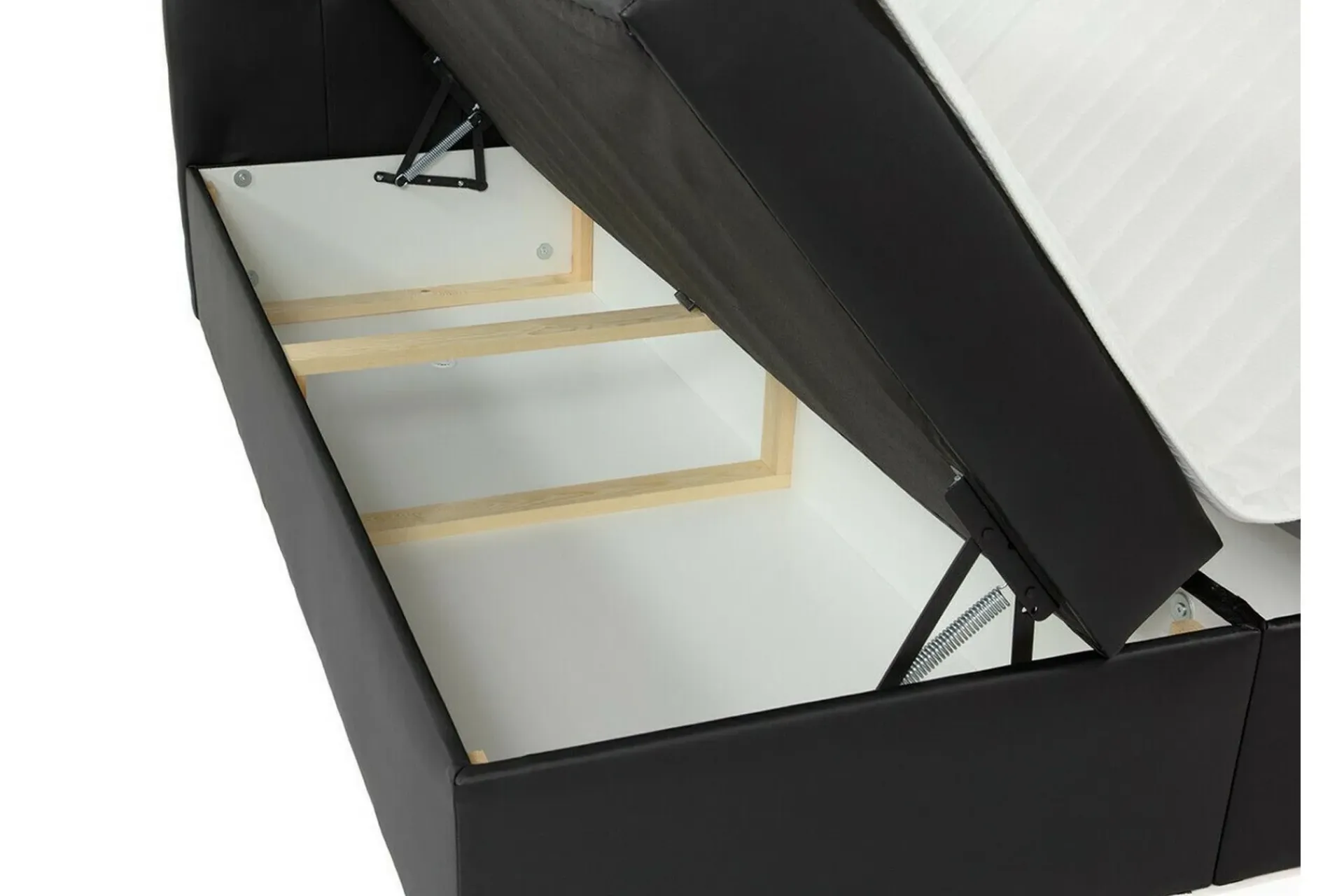Kontinentalsenger|Seng Med Oppbevaring-Kintore Kontinentalseng 140x200 cm Beige/Lys Beige