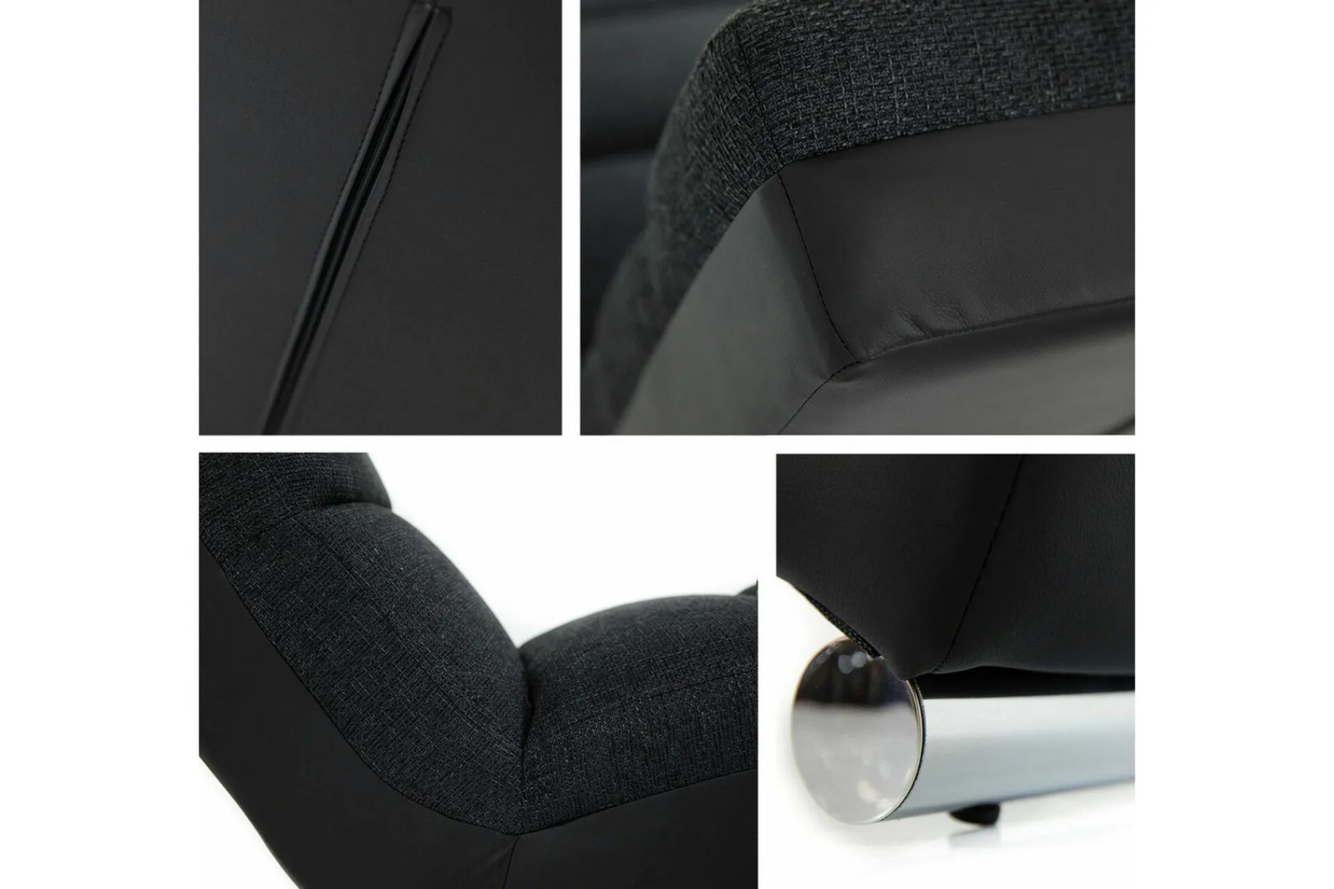 Lenestoler-Kintore Liggfåtölj 62 cm Black Svart