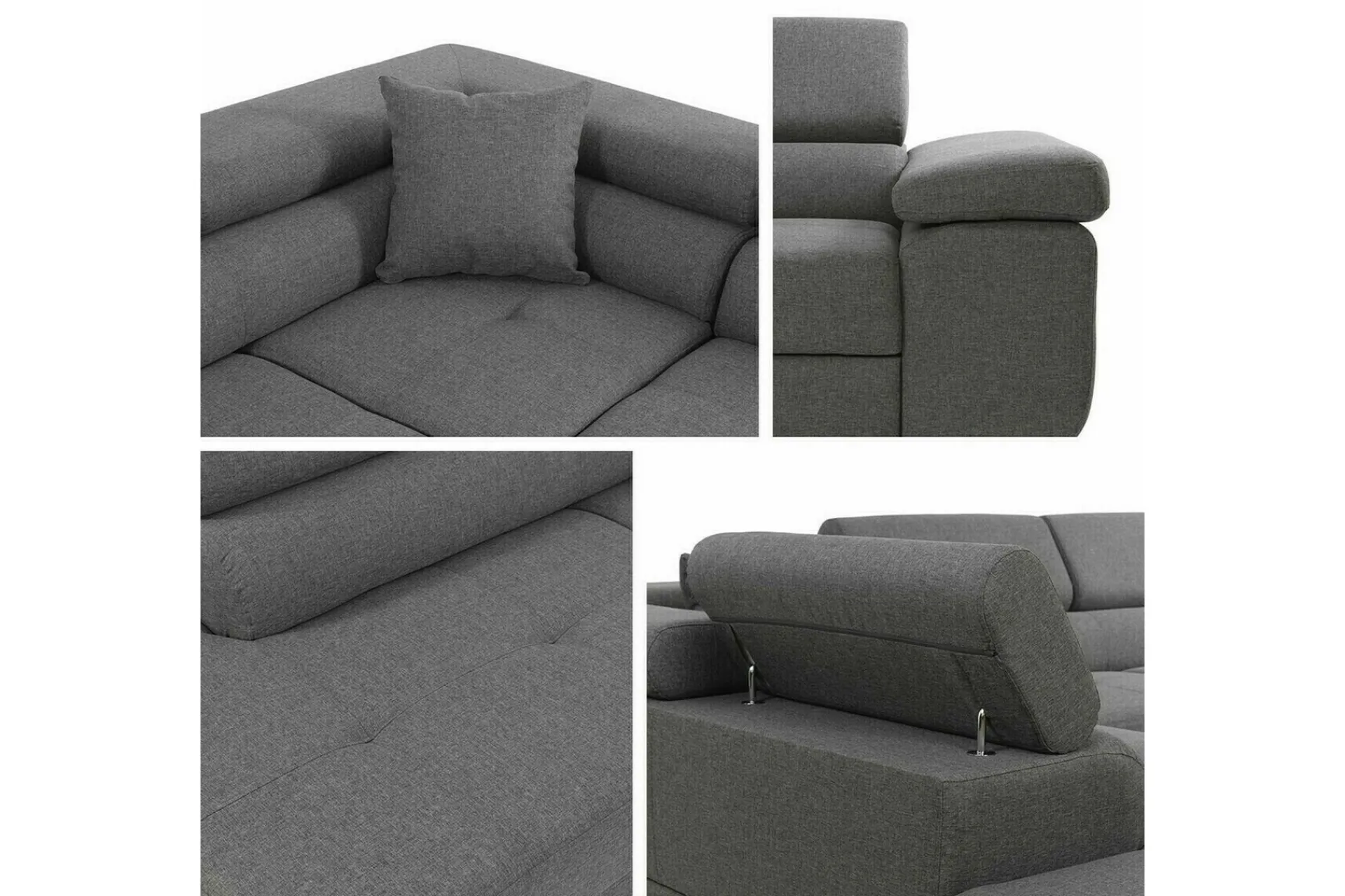 Kintore 3-seters Hjørnesovesofa