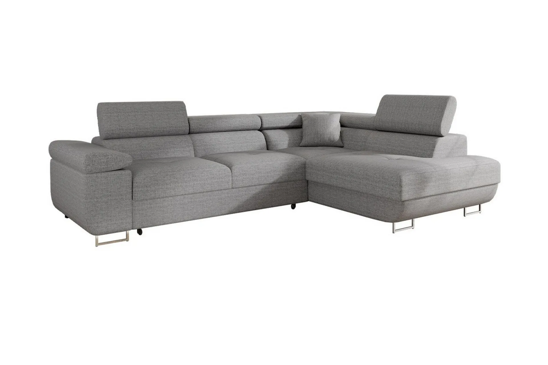 Sovesofaer-Kintore 3-seters Hjørnesovesofa Lysegrå