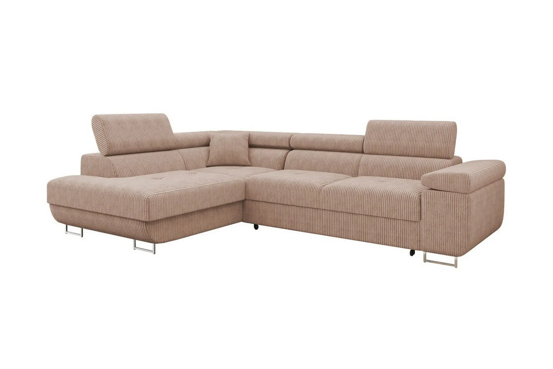 Sovesofaer-Kintore 4-seters Hjørnesovesofa Beige