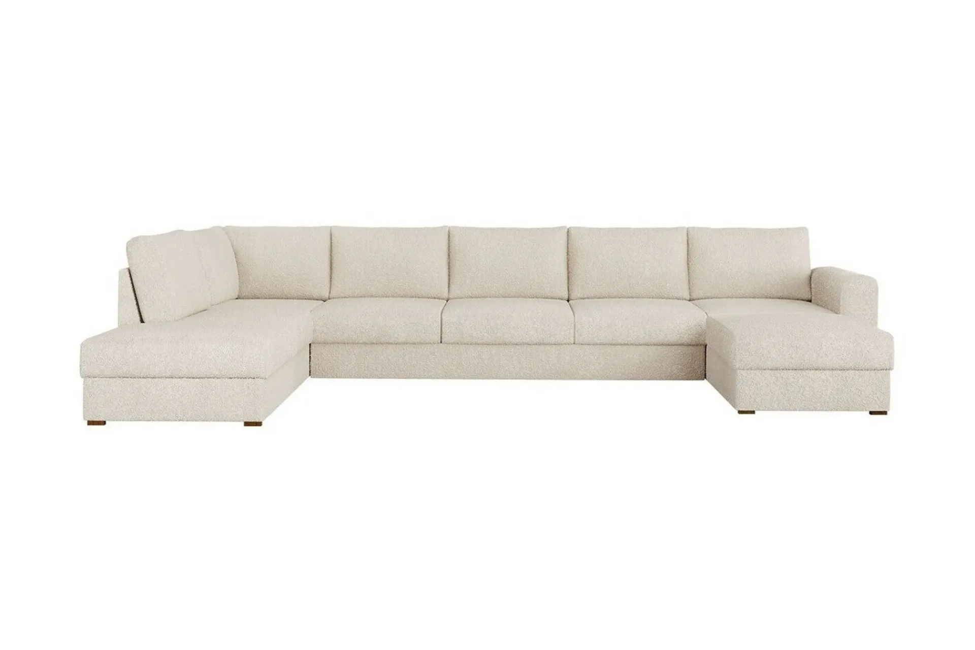 Sovesofaer-Kintore 6-sits Hörnbäddsoffa Beige/Light beige Beige/Lys Beige