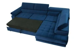Kintore 3-sits Hörnbäddsoffa Black