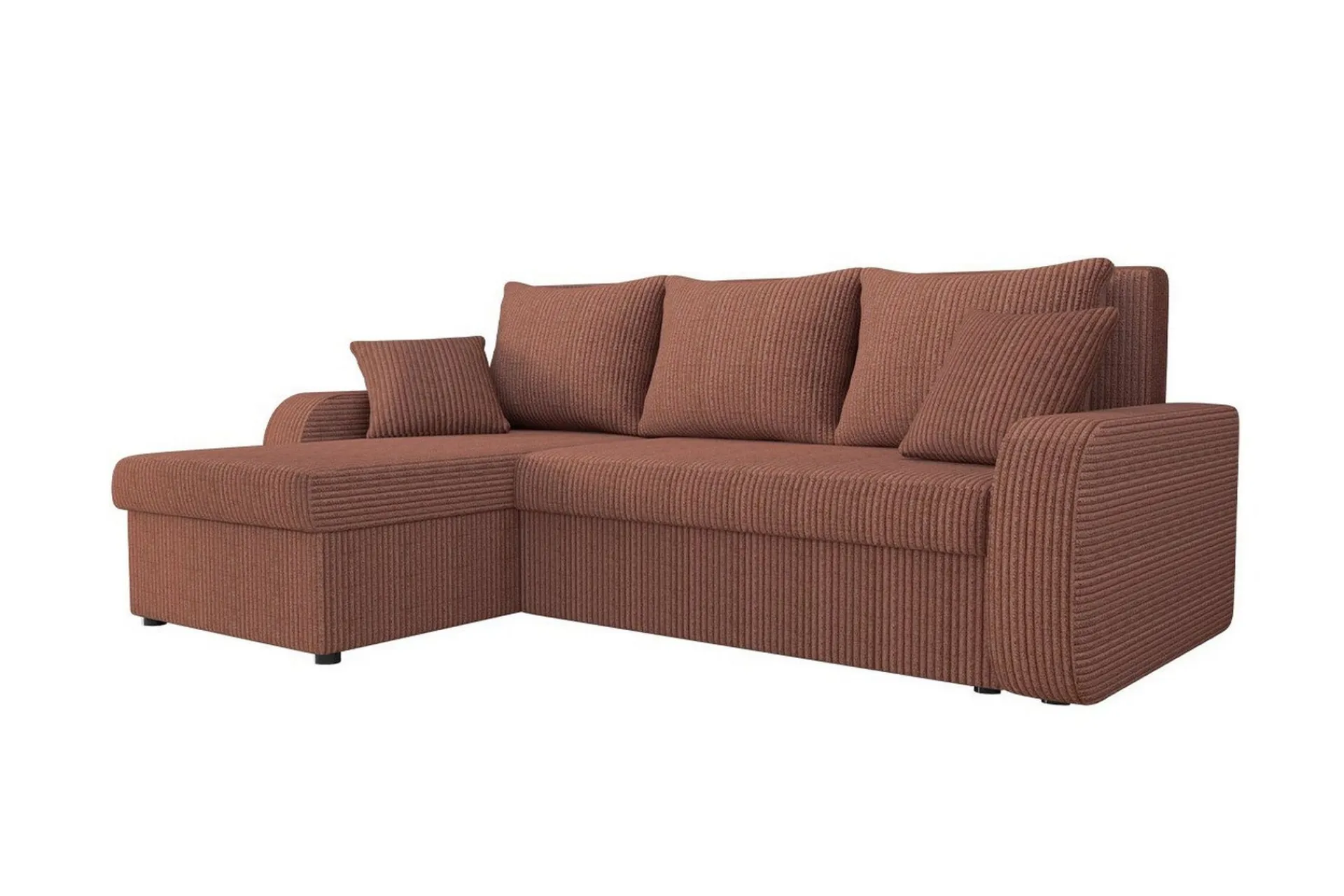 Sovesofaer-Kintore 3-sits Hörnbäddsoffa Brown Brun