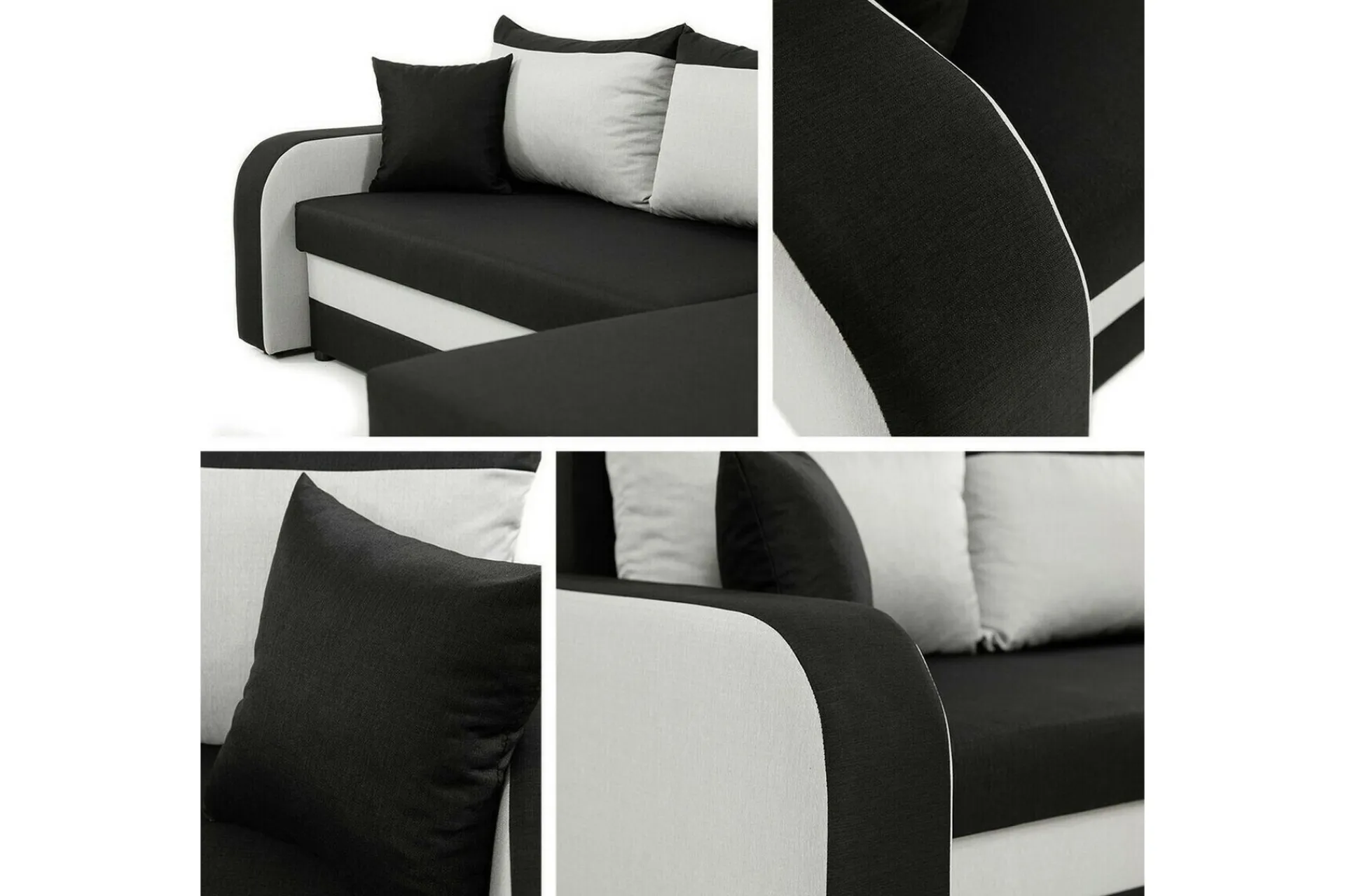 Kintore 3-sits Hörnbäddsoffa Dark green