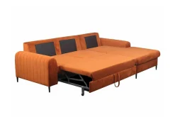 Sovesofaer-Kintore 3-sits Hörnbäddsoffa Light grey/Dark grey Lysegrå/Mørkegrå
