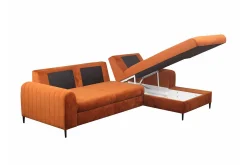 Sovesofaer-Kintore 3-sits Hörnbäddsoffa Light grey/Dark grey Lysegrå/Mørkegrå