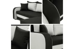 Sovesofaer-Kintore 3-sits Hörnbäddsoffa Ljusgrå Lysegrå