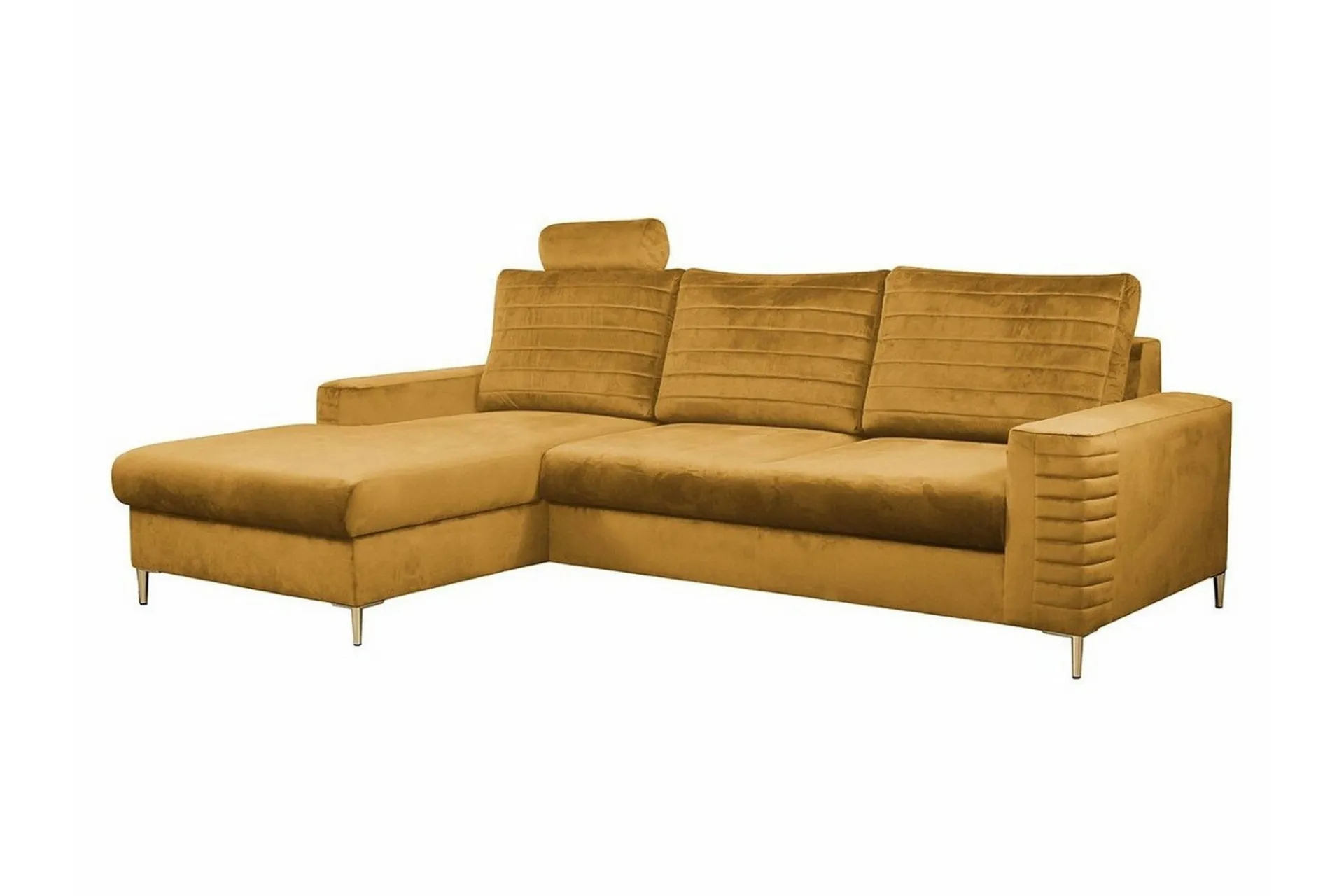 Sovesofaer-Kintore 3-sits Hörnbäddsoffa Yellow Gul