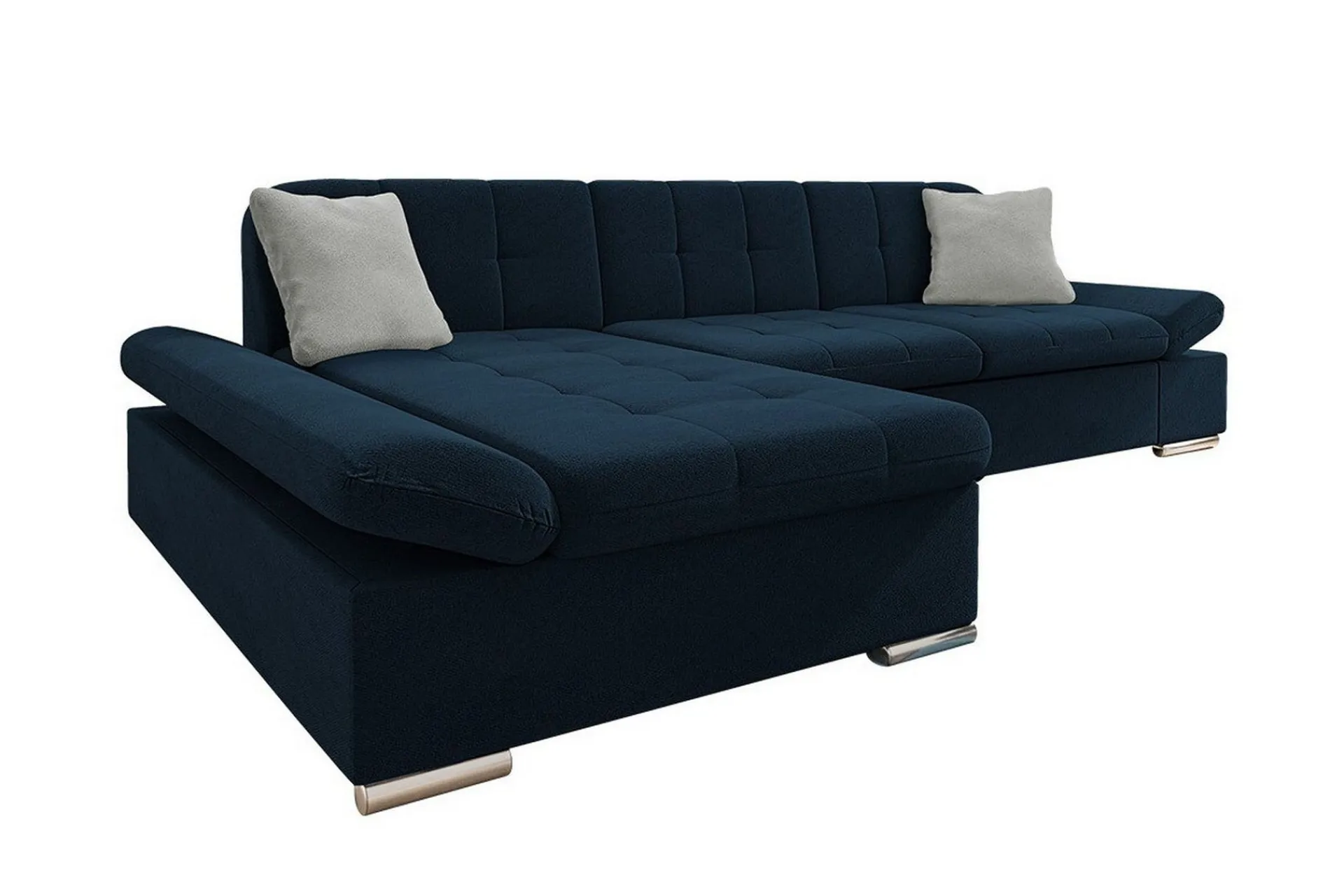 Hjørnesofa-Kintore 3-sits Hörnsoffa Dark blue Mørkeblå