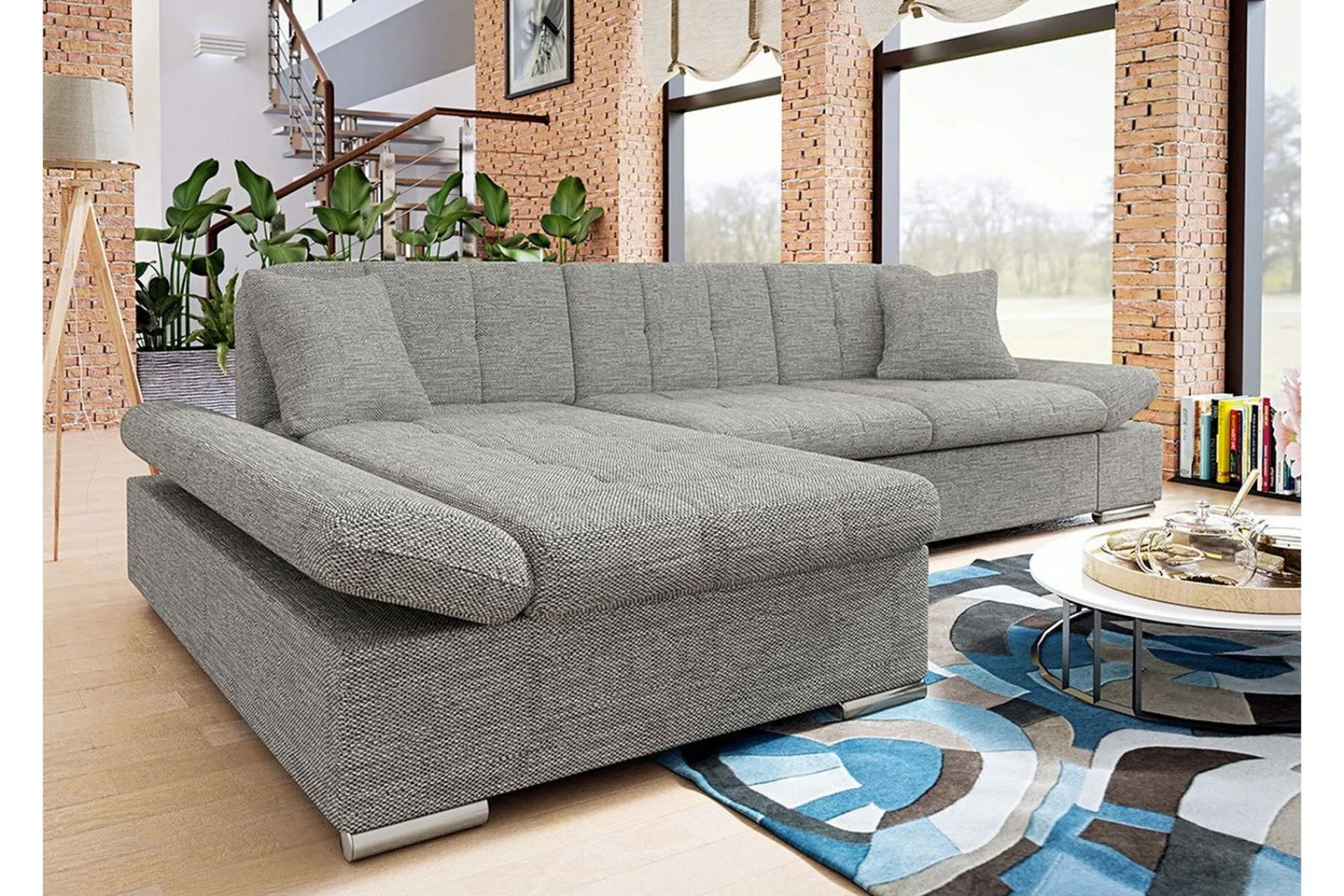 Kintore 3-sits Hörnsoffa Dark grey