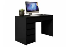 Kontorbord-Kintore Skrivbord 120 cm Black Svart
