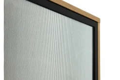 Vitrineskap|Skap-Kintore Vitrineskap 180 cm Svart