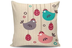 Pynteputer-Kissy Putetrekk 45x45 cm Flerfarget