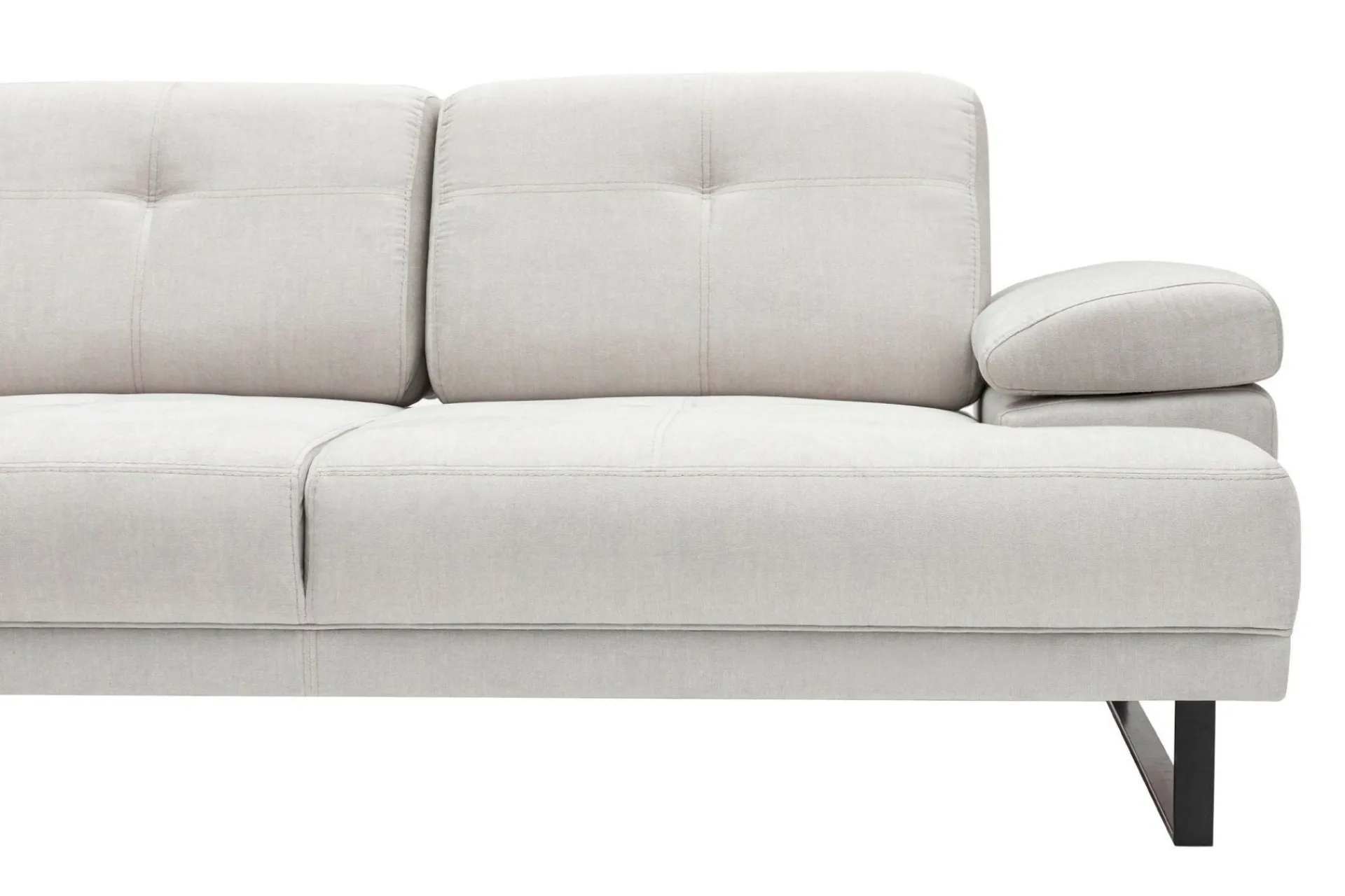 Sofa Med Sjeselong-Kitimat Divansofa 3-seters Beige