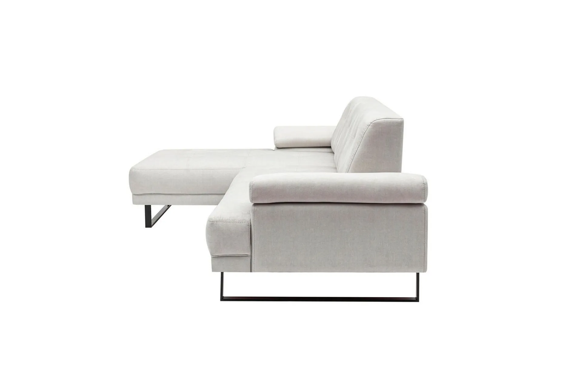Sofa Med Sjeselong-Kitimat Divansofa 3-seters Beige