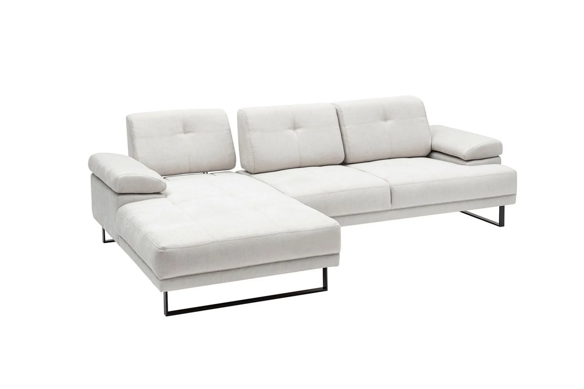 Sofa Med Sjeselong-Kitimat Divansofa 3-seters Beige