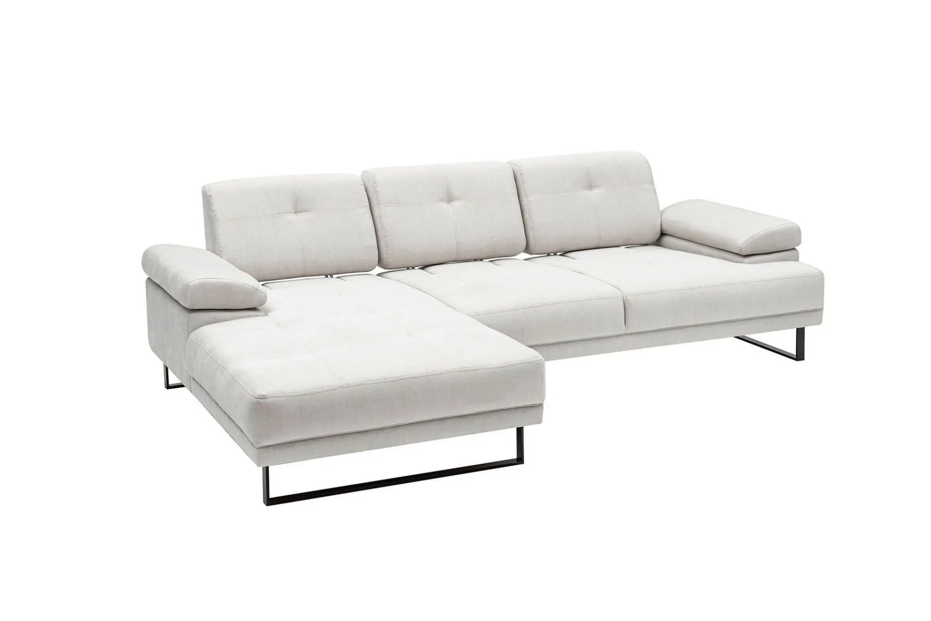 Sofa Med Sjeselong-Kitimat Divansofa 3-seters Beige