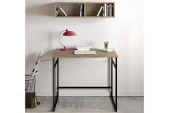 Klingbo Skrivebord 90 cm med Oppbevaring Vegghylle
