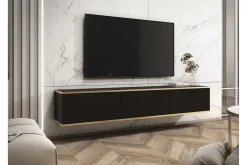 Scandinavian Choice Tv-Benk & Mediabenk-Klinkerville TV-skap 175 cm Svart