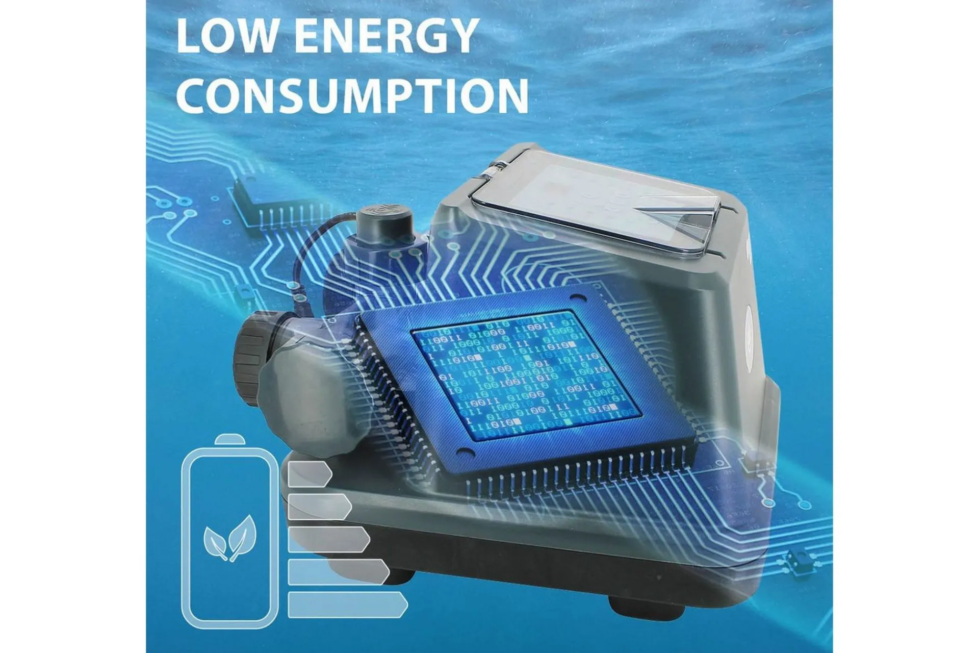 Swim & Fun Rengjøring Til Basseng-Klorinator Dream Salt 5g salt per time (maks 25 m3 basseng) Mørkegrå