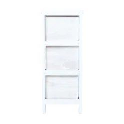 Kommode HOME4YOU Mihkli med 3 oppbevaringsenheter 26x32x63 cm