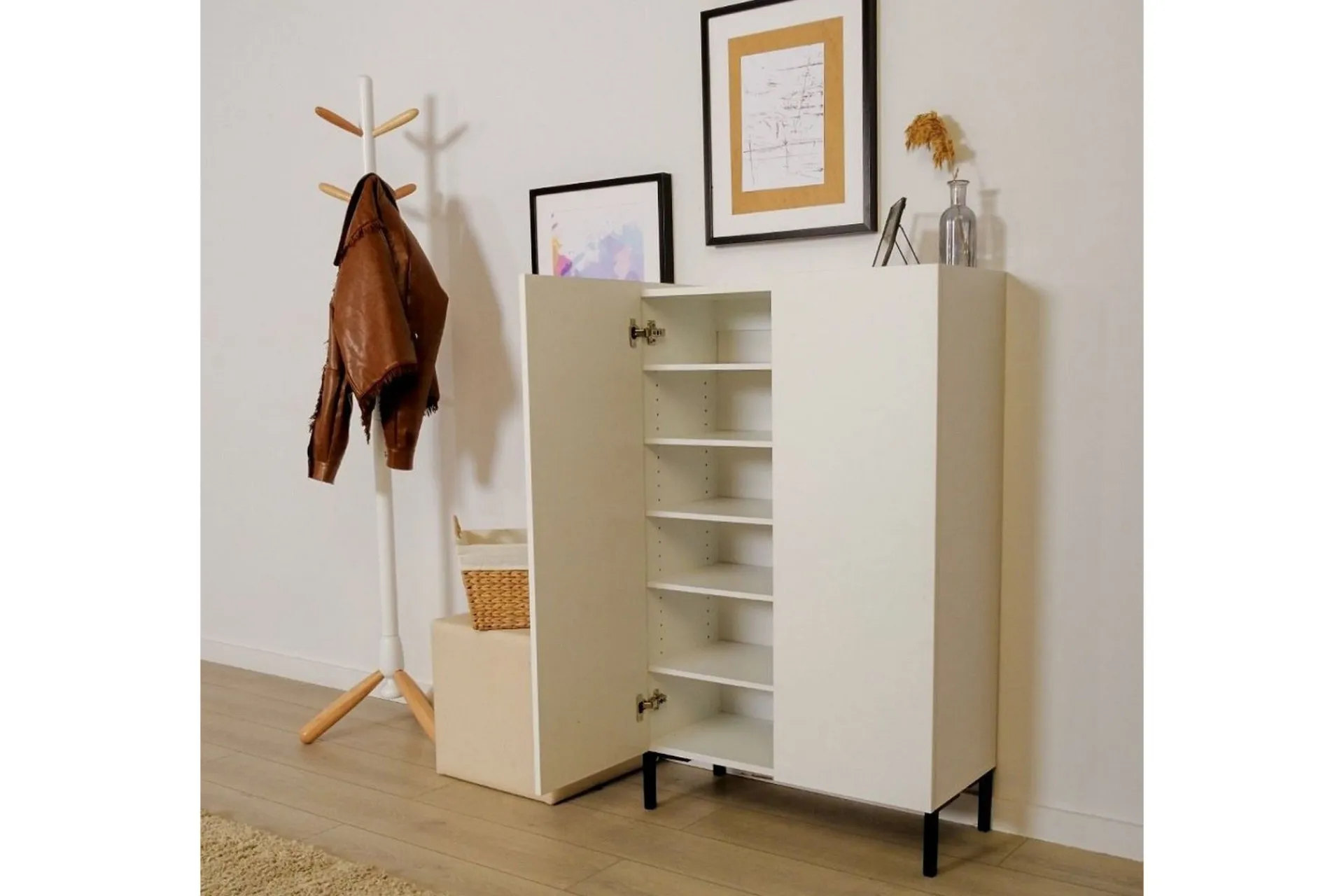 Kommode|Entrekommode-Kommode Ostwerwalla Hvit