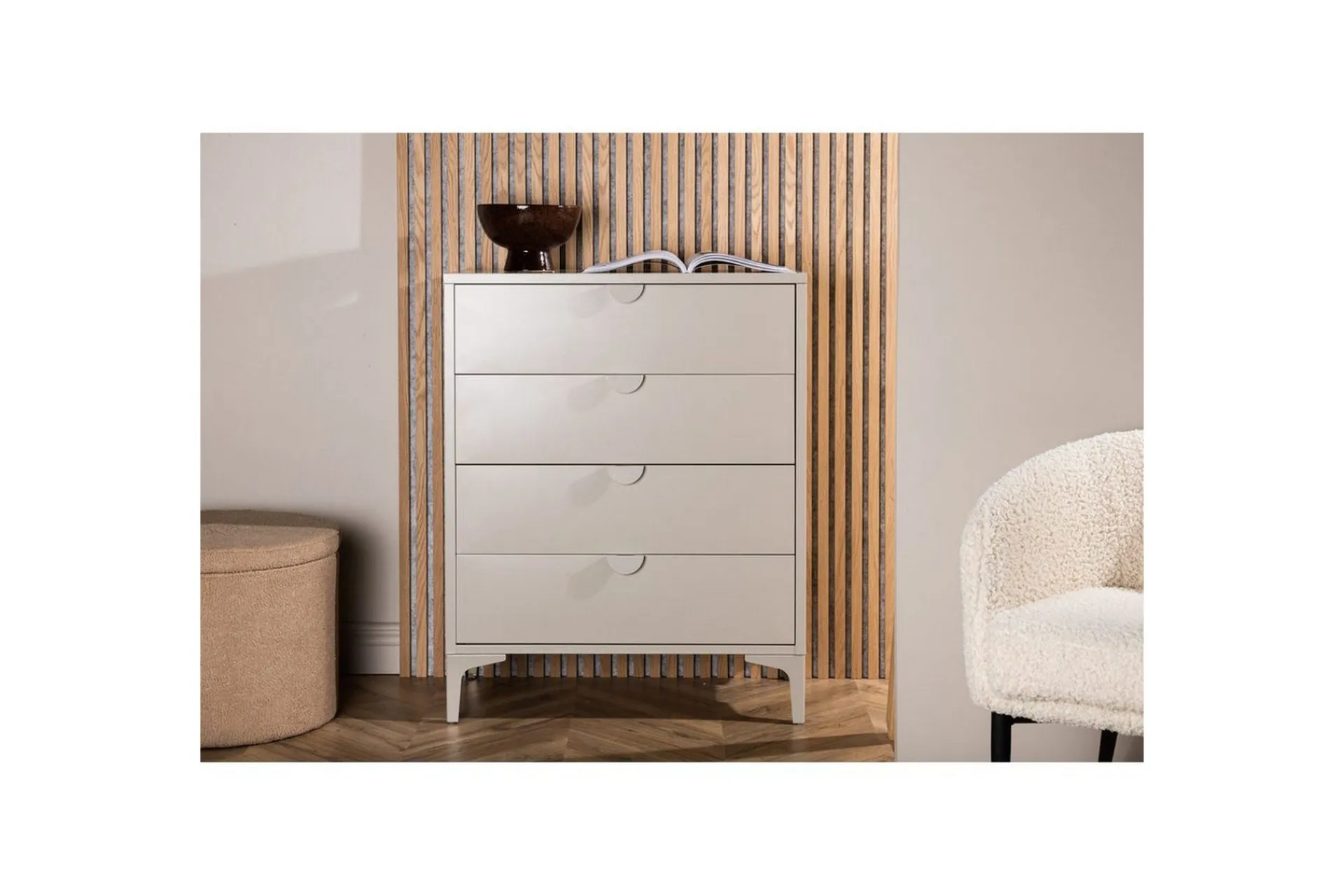Kommode|Entrekommode-Kommode Piring Beige