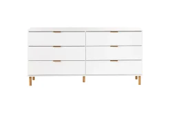 Kommode Walpole Hvit, gull