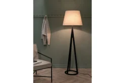 Venture Home Stuelampe|Soveromslampe-Kona Gulvlampe Svart/Beige