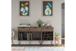 Loft24 Konsollbord Concord Valnøtt