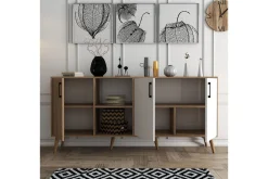 Gangbord|Avlastningsbord-Konsollbord Desgrar konsollbord 180x80 cm Brun