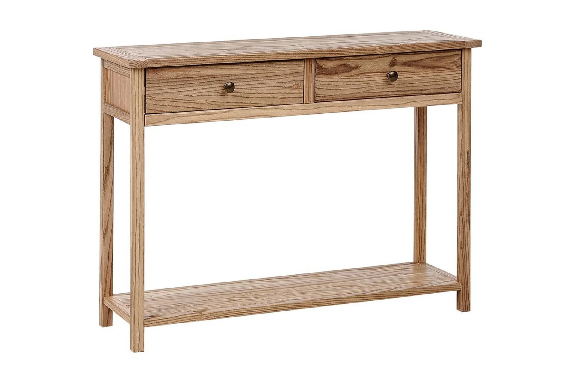Gangbord|Avlastningsbord-Konsollbord Salton 100x31x74 cm Lysfarget tre