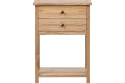 Gangbord|Avlastningsbord-Konsollbord Salton 53x31x74 cm Lysfarget tre