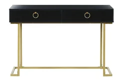 Konsollbord / skrivebord / gull WESTPORT
