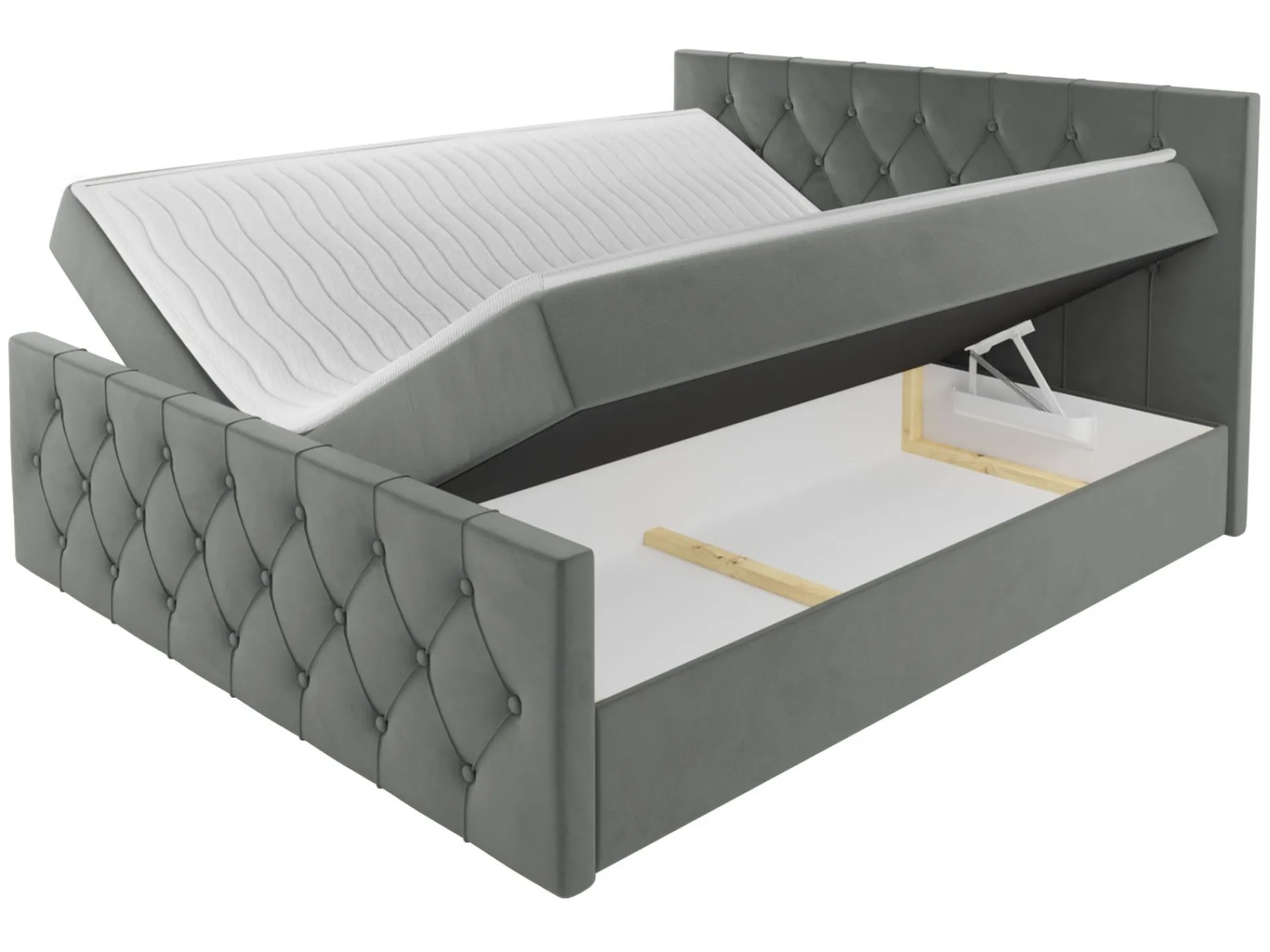 Kontinentalsenger|Seng Med Oppbevaring-Kontinentalseng 147x216 cm Faza 5