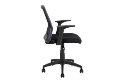 Kontorstol & Skrivebordsstol-Kontorstol ALPHA 60x55xH875-95cm svart/grå Grey