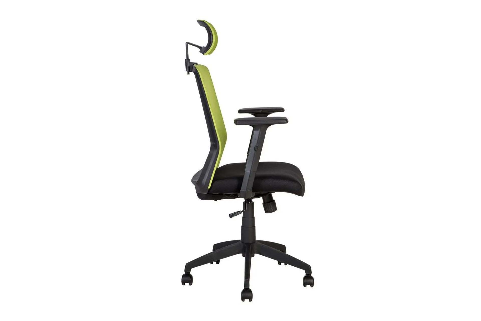 Kontorstol BRAVO 62x53xH107-1145cm svart/grønn