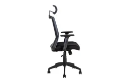 Kontorstol BRAVO 62x53xH107-1145 svart/grå