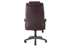 Kontorstol CALVIN 81x65xH114-1215cm mørkerød