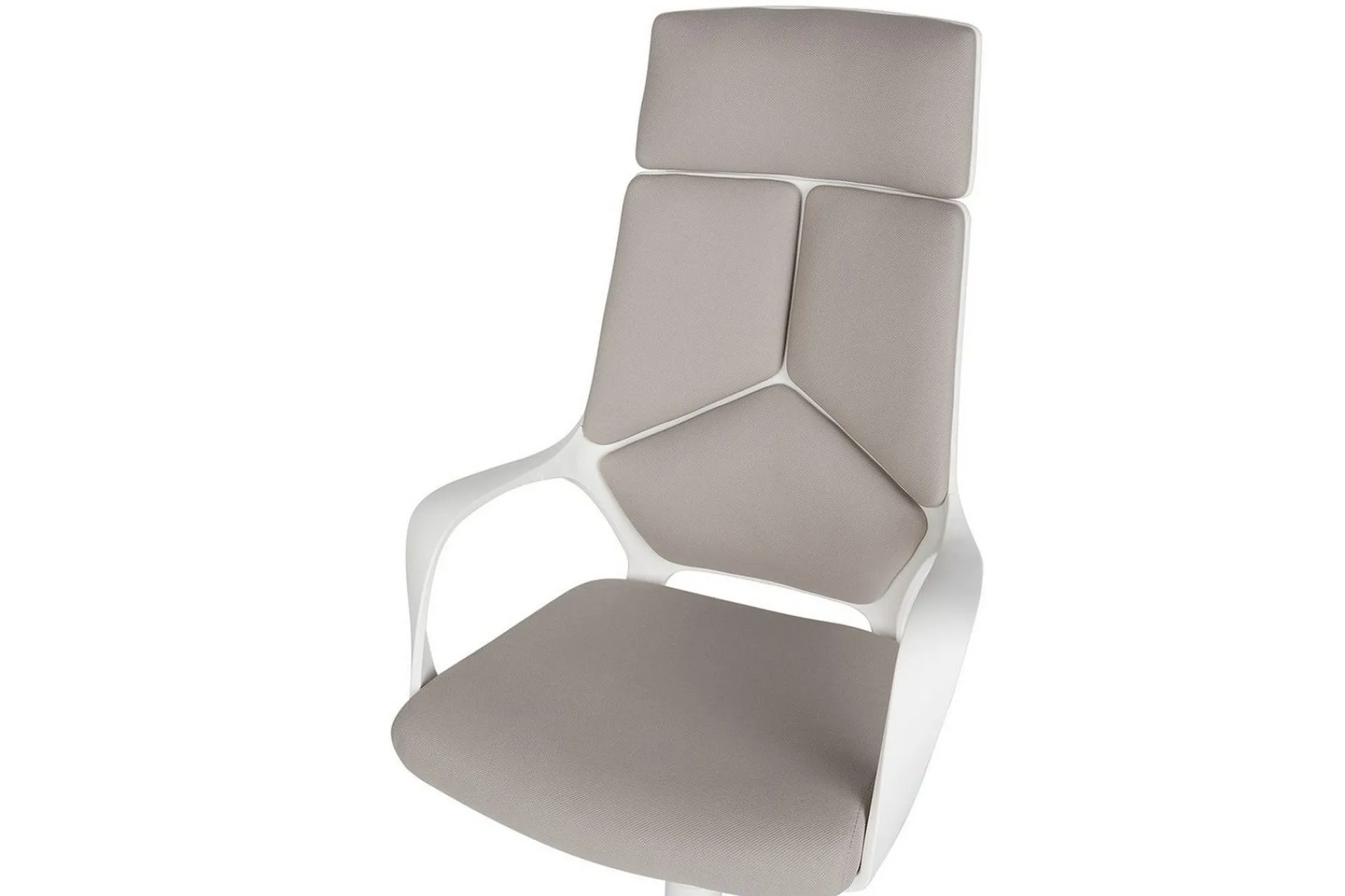 Kontorstol & Skrivebordsstol-Kontorstol Delight Taupe/hvit Taupe,Hvit