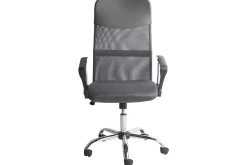 Kontorstol Design Grå/svart/sølv