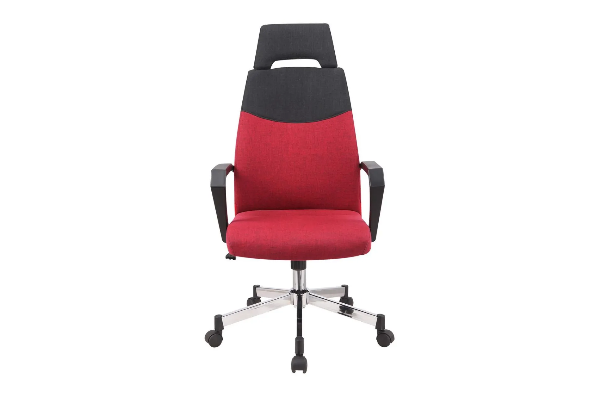 Kontorstol DOMINIC 58x59xH1135-121 rød / svart