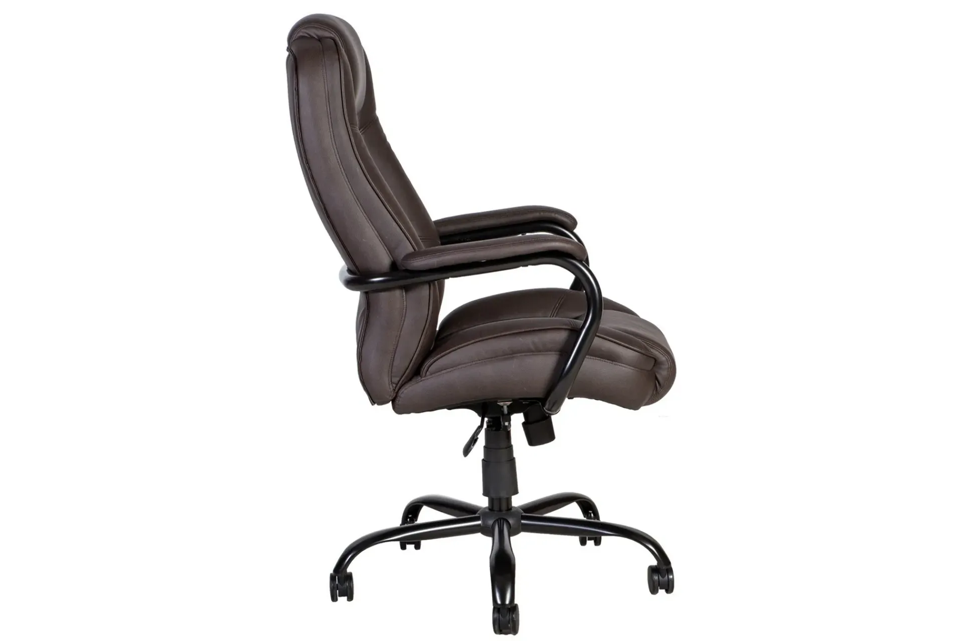 Kontorstol & Skrivebordsstol-Kontorstol ELEGANT XXL 795x82xH113-1205cm Brun