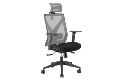 Kontorstol & Skrivebordsstol-Kontorstol MIKE 64x65xH110-120cm svart / grå Svart,Grey